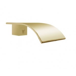 Blaze Brushed Gold Bath Spout